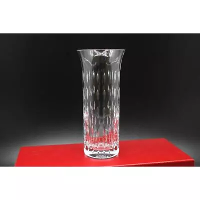 Buy BACCARAT Vintage Flower VASE Glass Crystal FLORA • 114.09£