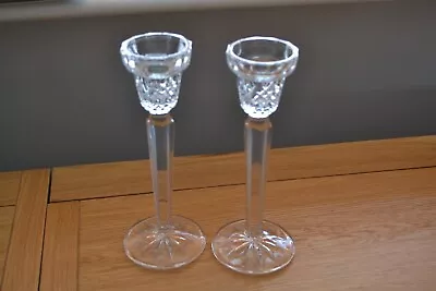 Buy Pair Of JG Durand Crystal Glass Candlesticks - #BH • 14.99£