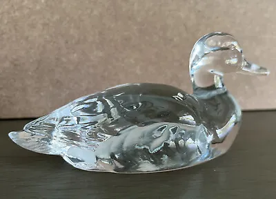 Buy Vtg Fenton Mallard Duck Crystal Clear Glass. Free U.S. Shipping. • 24.01£