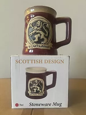 Buy Scottish Stoneware Mug ( Red ) • 12.50£