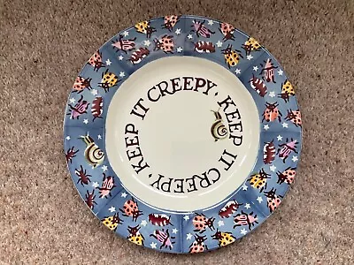 Buy Emma Bridgewater Pottery Plate 8.5” Keep It Creepy Ladybug Snail Beetle New • 8.99£