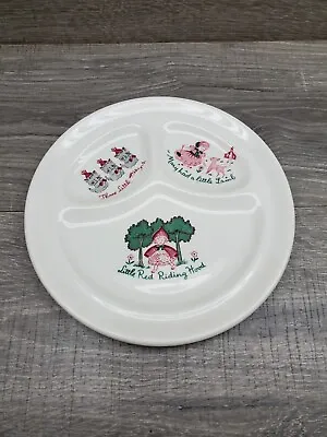 Buy Walker China Restaurant Ware Grill Plate W Nursery Rhyme Children's Plate • 15.48£