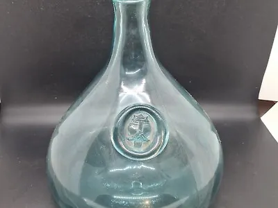 Buy Scandinavian Turquoise Glass 'Cherry Elsinore' Bottle/carafe • 8£