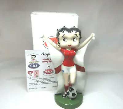 Buy Wade Betty Boop World Cup Football England Limited Edition Figure Lionness • 74.99£
