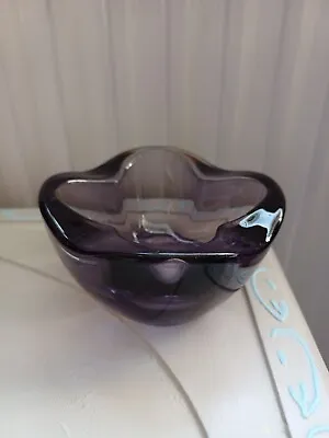 Buy 1970s Vintage Art Glass Bowl • 4£