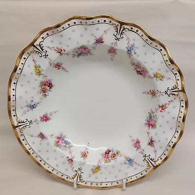 Buy ROYAL CROWN DERBY ROYAL ANTOINETTE SOUP PLATE 22.5 CM WIDE 1st QUALITY. No 1. • 70£