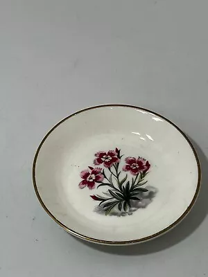 Buy Royal Worcester China Pink Floral Trinket Dish Ring Tray Plate Decorative #LH • 2.99£