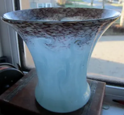 Buy Fine  Scottish Glass Monart Vase • 324£