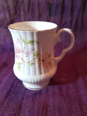 Buy Ashley Bone China Mug Floral Design Gold Edge Coffees/Tea • 9.99£