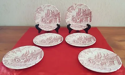 Buy Lot Of 6 Small Plates - Fine Myott Meakin Tableware - Made In England • 20.56£