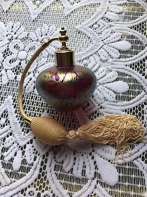 Buy Royal Brierley Iridescent Glass 'Studio' Perfume Bottle • 20£