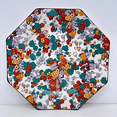 Buy Vintage Crown Ducal Ware Porcelain Plate Ornate Colourful Pattern 8.5 Inches :p1 • 17.99£