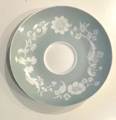 Buy Laura Ashley Fine Bone China Tea Saucer Green Floral Excellent Condition • 7.98£