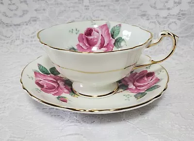 Buy RARE FIND - Paragon Fine Bone China, Tea Cup And Saucer Set, Rose Pattern • 166.23£