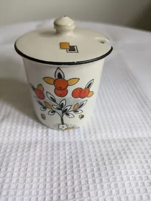 Buy Vintage Burleigh Ware Decorative Tiny Pot With Lid • 3£