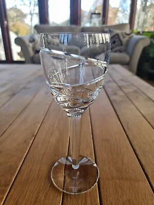 Buy Single Stuart Crystal Jasper Conran  AURA  Water Goblet- 25cms (10 ) Tall • 50£