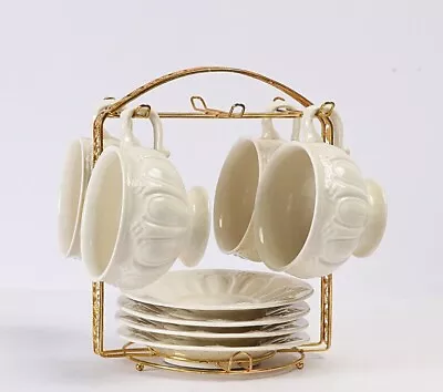 Buy British Retro Wedding Gift Set Tea Cups Saucers Bone China French European Style • 56.99£