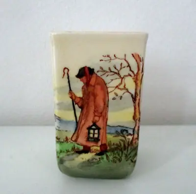 Buy Rare Royal Doulton Seriesware Miniature Vase - Cotswold Shepherd D5561 - Perfect • 130£