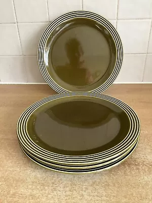 Buy Hornsea Heirloom Green - 4 X 26.5 Cm Dinner Plates • 37.52£