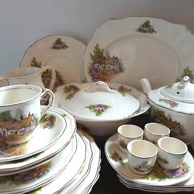 Buy Vintage Alfred Meakin Hathaway Cottage Dinner / Tea Tableware,  Select Your Item • 6£
