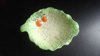 Buy Vintage Beswick Ware No 214 Green Leaf With Tomato Bowl • 0.99£