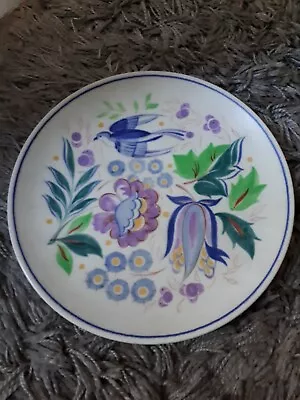Buy Poole Pottery Plate Bluebird Design TV Pattern - 10 Inches - LOVELY • 16.99£