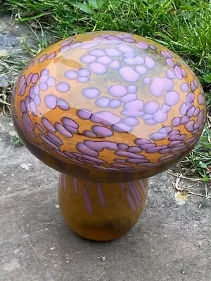 Buy Stunning Maltese Mdina Glass Mushroom • 35£