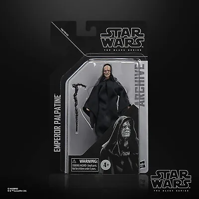 Buy Star Wars Hasbro The Black Series ROTJ Archive Emperor Palpatine Action Figure • 13.99£