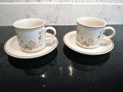 Buy  Marks & Spencer Harvest Set Of SIX  Cups And Saucers M&S • 15.99£