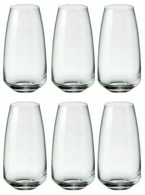 Buy 6x Bohemia Crystal Cocktail Gin HIGHBALL Drinking Glasses Lead Free Alizee • 15.99£