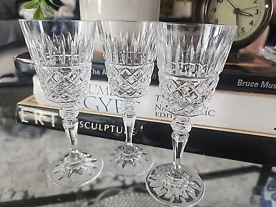 Buy Galway Irish Crystal Rathmore 5 1/4   Cordial Glass (s) Set Of 3 Vertical Cuts • 28.76£
