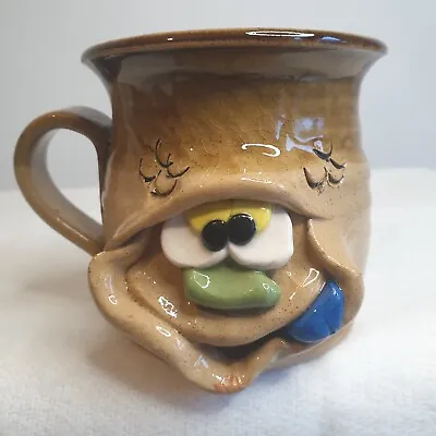 Buy Vintage Mug Pottery - Ugly Face Mug Handmade  50 And Still Looking Good  • 5.99£
