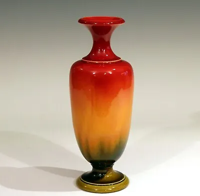 Buy Antique Ault Pottery English Arts & Crafts Vase Aesthetic Christopher Dresser • 232.35£