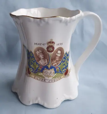 Buy Bone China Commemorative Mug - George V & Queen Mary Silver Jubilee 1935 #R60 • 3.50£