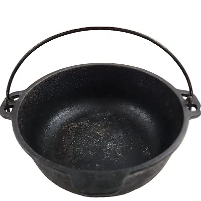 Buy WAGNER'S 1891 Cast Iron Cookware 2 Quart BEAN POT W/ Handle MADE IN USA Wagner M • 45.40£