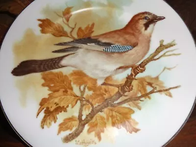 Buy Fenton China Large Collectors Plate THE JAY - Bird • 12.99£