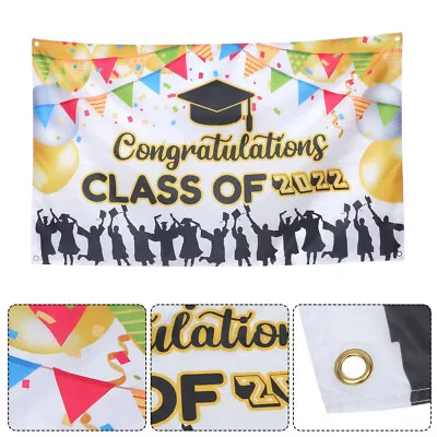 Buy Graduation Decorations Party 2022 Congrats Photo Booth Office For Banner • 26.99£