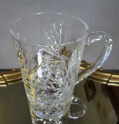 Buy Lovely Large Vintage Royal Doulton Lead Crystal Cut Glass 1 Pint Tankard • 15.95£