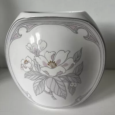 Buy AK Kaiser Porcelain Vase ‘Chantal’ Magnolia Pattern K. Nossek  W. Germany 14cm H • 12.99£
