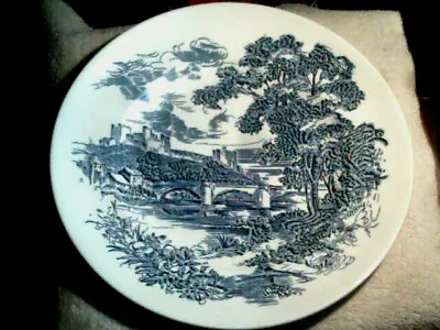 Buy Vintage China Enoch Wedgewood & Company Countryside Dinner Plate Blue White 10” • 8.63£