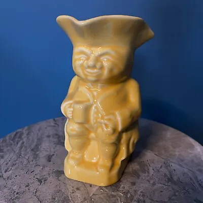 Buy Toby Jug Yellow Stamped  No 2 Made In England B  Vintage 15.5 Cm Tall • 25£