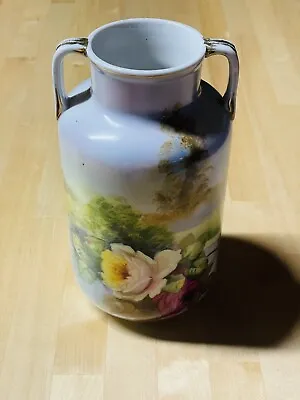 Buy Hand Painted Noritake 7.5  Flower Vase Japanese Floral Porcelain Made In Japan • 14.38£