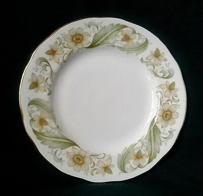 Buy Duchess Greensleeves Side Plate Bone China Tea Plate Yellow Flowers Green Leaves • 14.95£