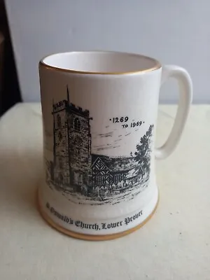 Buy Sylvac Ware Vintage China Tankard S. Oswald’s Church. Lower Peover 1269 To 1969 • 4.99£