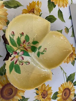 Buy Carlton Ware Leaf Flower Serving Dish Platter #270 • 11.22£