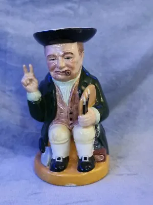 Buy Bairstow Manor Winston Churchill Toby Jug. Limited Edition - Prototype In Green • 60£