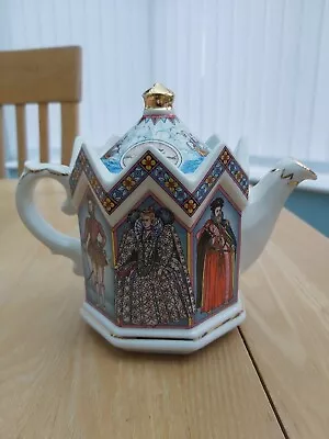 Buy James Sadler Teapot, Depicting Elizabeth I &the Spanish Armada (Reg Design) • 20£