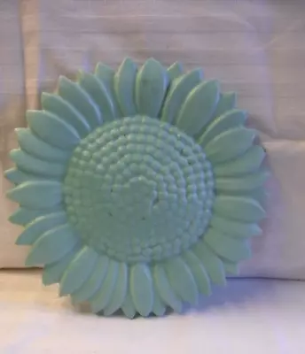 Buy Vintage Wall Pocket Vase - Blue Sunflower - By  Heager  USA - 19 CM Tall • 9.99£