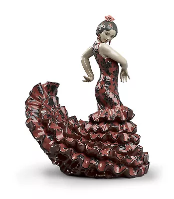 Buy Lladro Flamenco Flair Woman (red) #8765 Brand New In Box Huge Dancer Save$$ F/sh • 5,104.09£