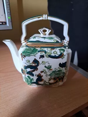 Buy Masons Ironstone China Green Chartreuse Small  Teapot • 20£